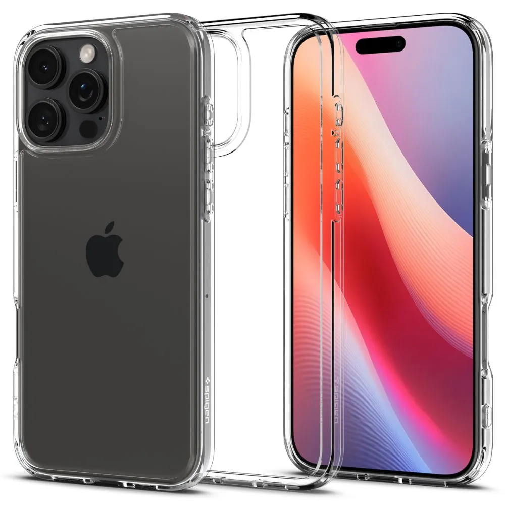 Custodia per Apple iPhone 16 Pro Max, Spigen, Ultra Hybrid, Trasparente ACS07992 - immagine 1