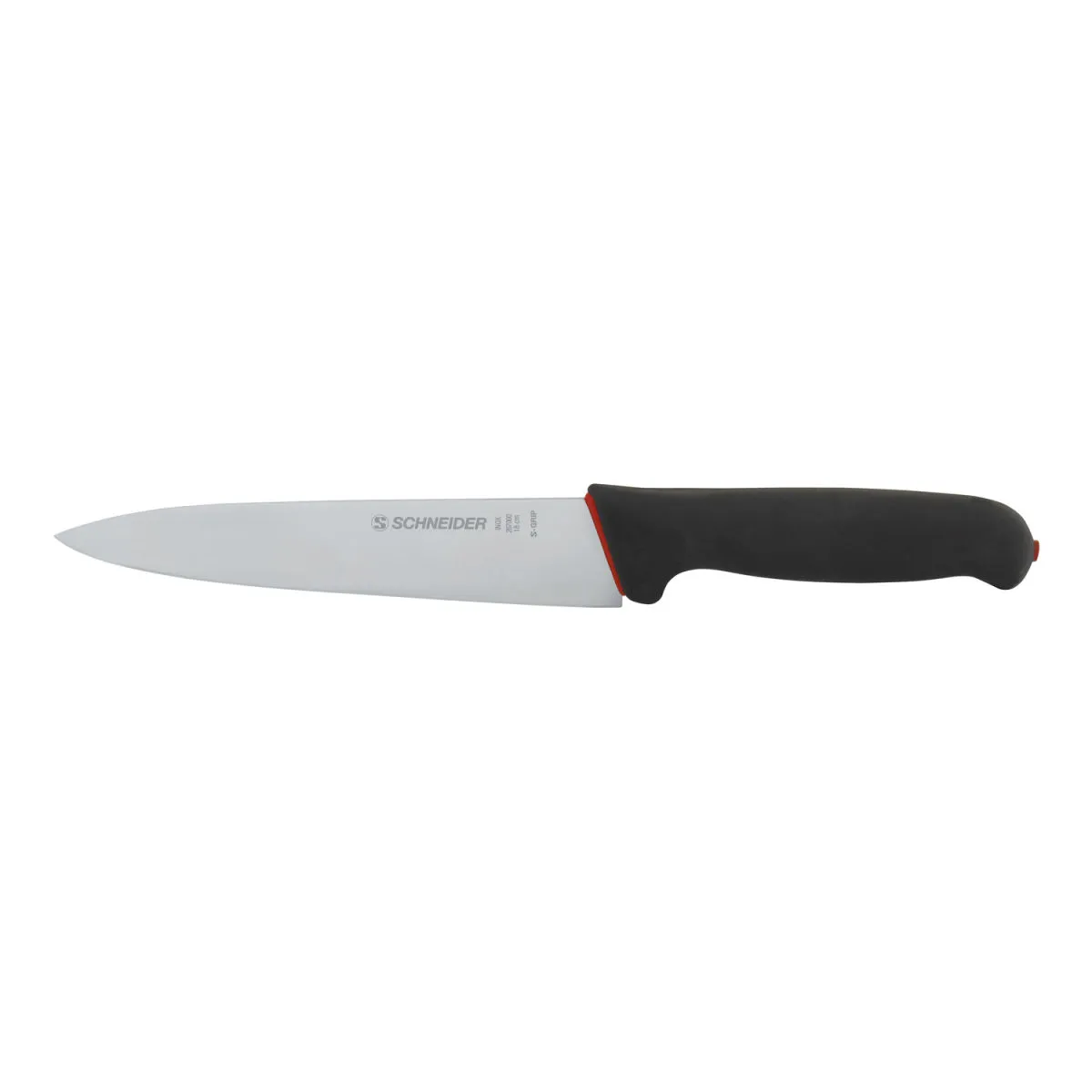 Schneider Coltello da cucina S-Grip; lunghezza lama 18 cm; nero - immagine 1