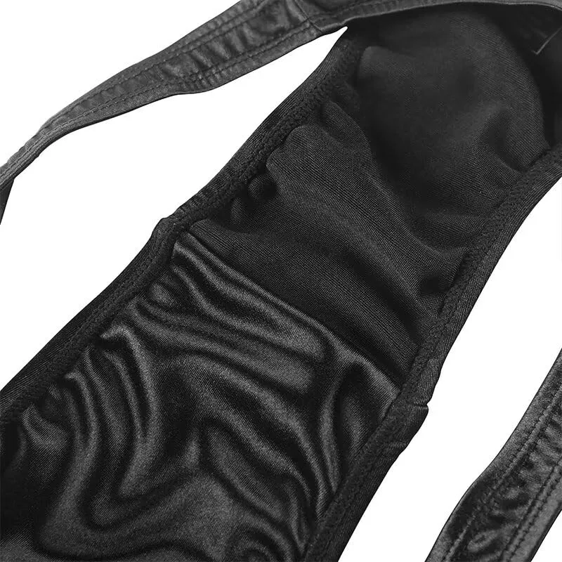 Landofgenie Slip Gaff Piegati Perizoma Adatto per Travestiti da Nascondere Slip Modellanti Intimo Gaff Adatto a Persone Transgender Nero L - immagine 6