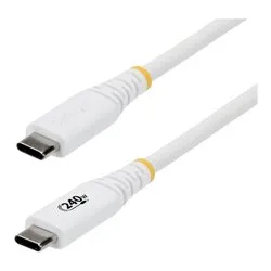 Cavo USB C 240W Power Delivery White 2m S2CEPR2MW USB CABLE - immagine 1