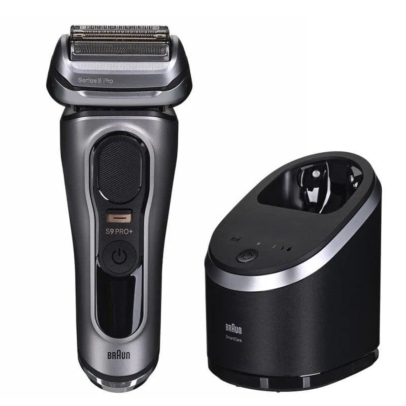 Rasoio Elettrico Viso Braun Series 9 Pro+ 9565CC Senza Filo 60 min Funzionamento a Umido Rifinitore - immagine 1
