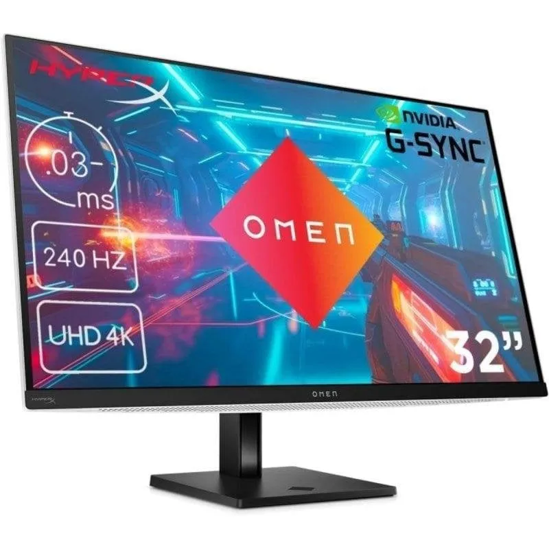 Monitor PC HP OMEN Transcend 32 31,5" UltraHD 4K 240Hz QD-OLED 0,03ms FreeSync Premium Pro - immagine 1