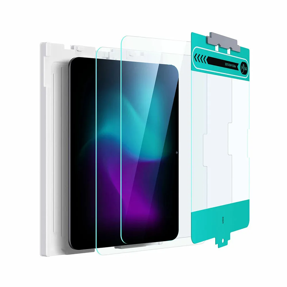 Pellicola Protettiva Schermo ESR per Apple iPad Pro 11 (2024), Vetro Temperato, Full Glue, Set 2 pezzi - immagine 1