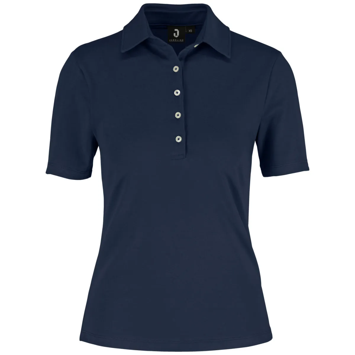 JOBELINE Polo da donna Malme maniche corte; Taglia L; blu navy - immagine 1