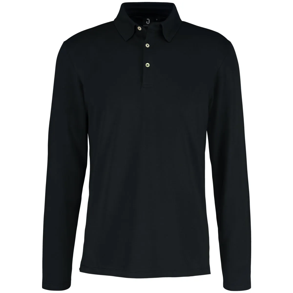 JOBELINE Polo da uomo Malme maniche lunghe; Taglia XL; nero - immagine 1