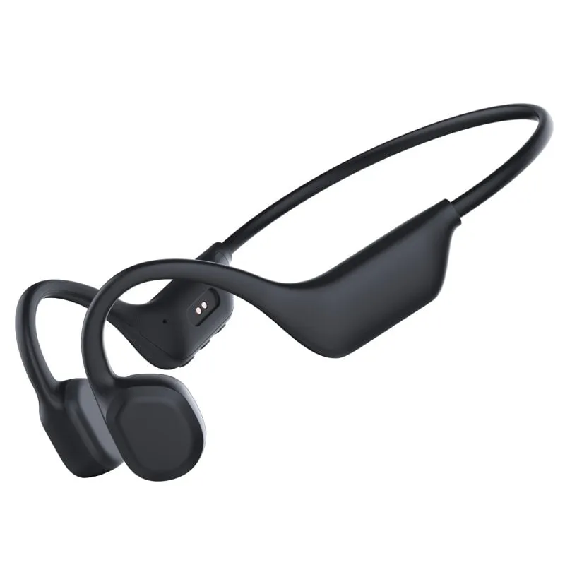 Ksix Astro 2 Cuffie sportive wireless a conduzione ossea nere - immagine 1