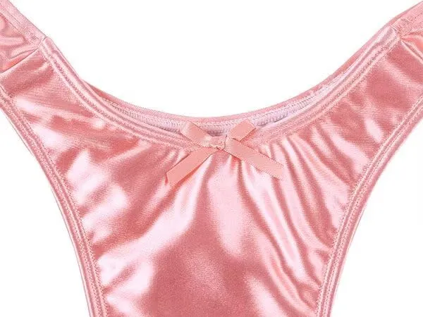 Landofgenie Slip Gaff Piegati Perizoma Adatto per Travestiti da Nascondere Slip Modellanti Intimo Gaff Adatto a Persone Transgender Rosa S - immagine 5