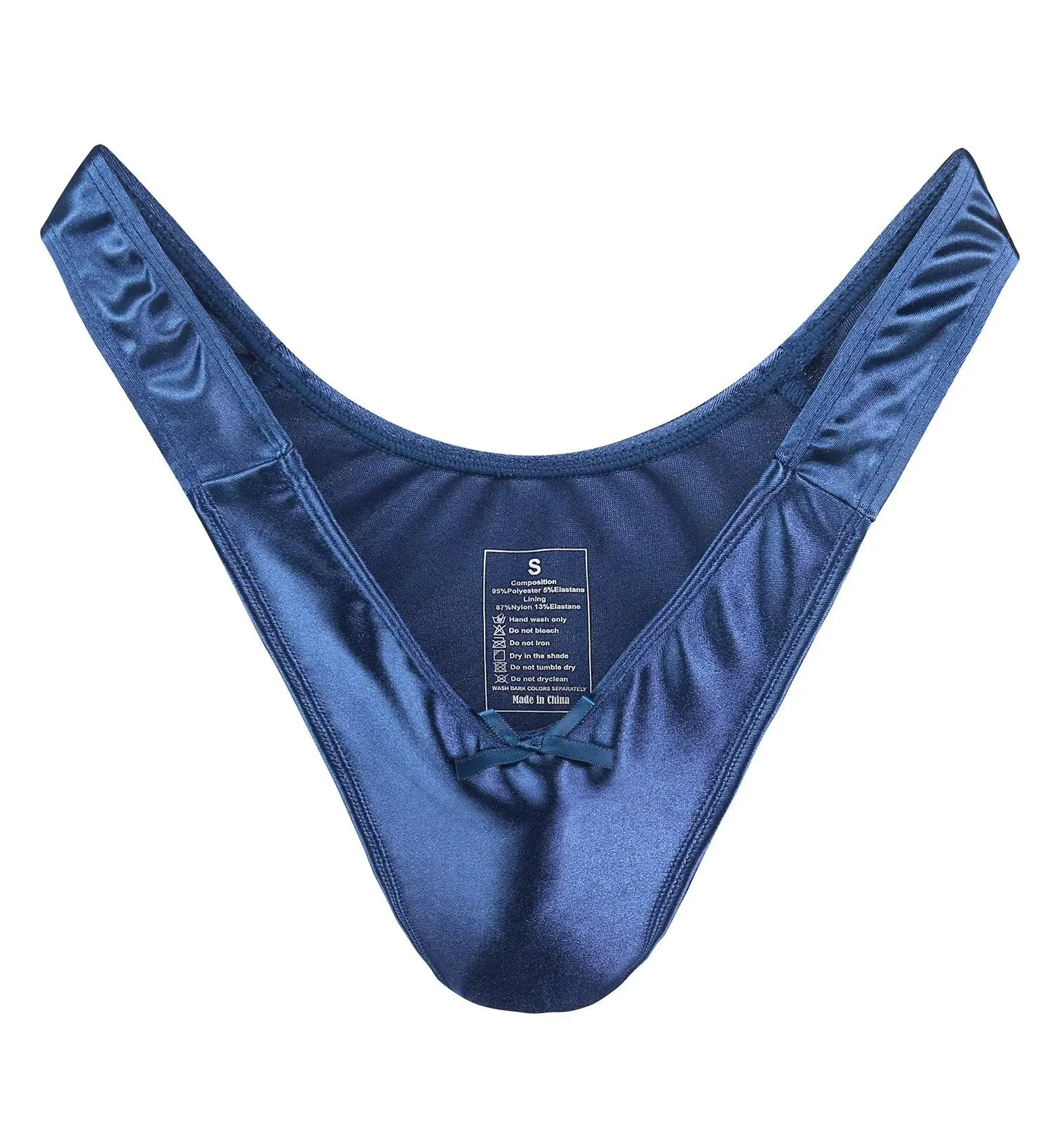 Landofgenie Slip Gaff Piegati Perizoma Adatto per Travestiti da Nascondere Slip Modellanti Intimo Gaff Adatto a Persone Transgender Blu Scuro L - immagine 1