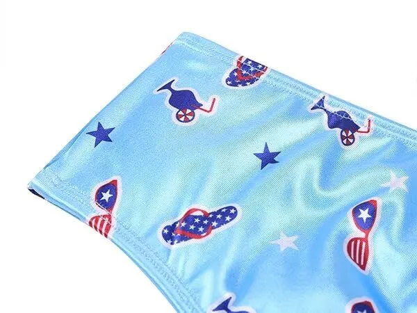 Landofgenie Perizoma Tucking Gaff Mutandine per Crossdresser Nascondere Gaff Panty Modellante Mutandine Intimo Stampato Mutande per Crossdresser Transgender Blu Chiaro S - immagine 7