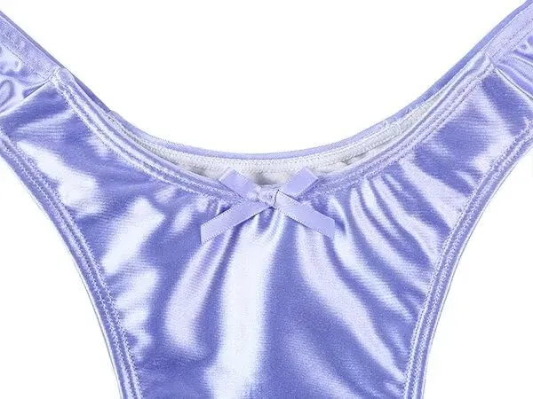 Landofgenie Slip Gaff Piegati Perizoma Adatto per Travestiti da Nascondere Slip Modellanti Intimo Gaff Adatto a Persone Transgender Violetta L - immagine 5