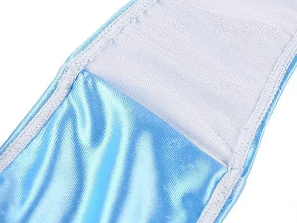 Landofgenie Slip Gaff Piegati Perizoma Adatto per Travestiti da Nascondere Slip Modellanti Intimo Gaff Adatto a Persone Transgender Blu Chiaro 2XL - immagine 6