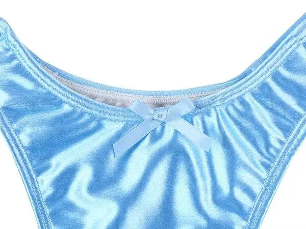 Landofgenie Slip Gaff Piegati Perizoma Adatto per Travestiti da Nascondere Slip Modellanti Intimo Gaff Adatto a Persone Transgender Blu Chiaro 3XL - immagine 5