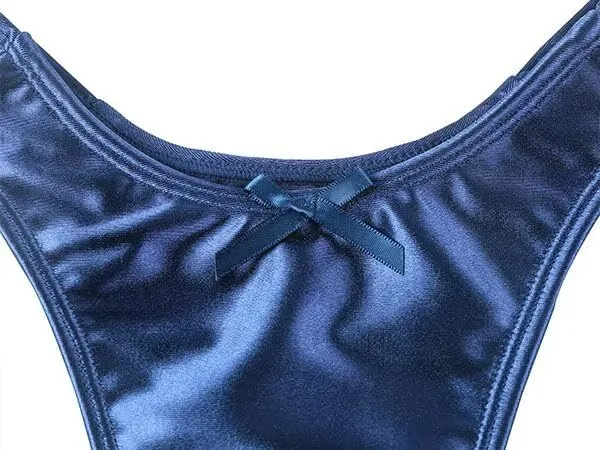 Landofgenie Slip Gaff Piegati Perizoma Adatto per Travestiti da Nascondere Slip Modellanti Intimo Gaff Adatto a Persone Transgender Blu Scuro XL - immagine 5