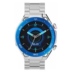 Smartwatch ( AMOLED ) Xplorer Oyster Silver e Blue 53 mm IMI C1 OYST MET BLU - immagine 1