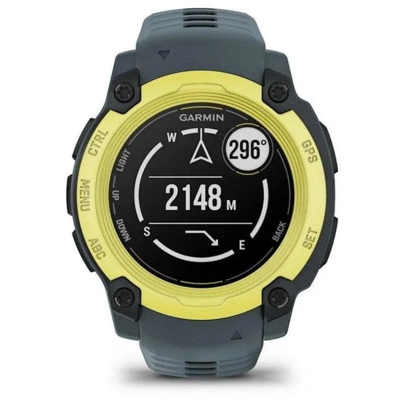 Garmin Instinct E Bluetooth GPS 40mm MIP Grigio Unisex 14 giorni Resistenza Acqua 10ATM SpO2 - immagine 1