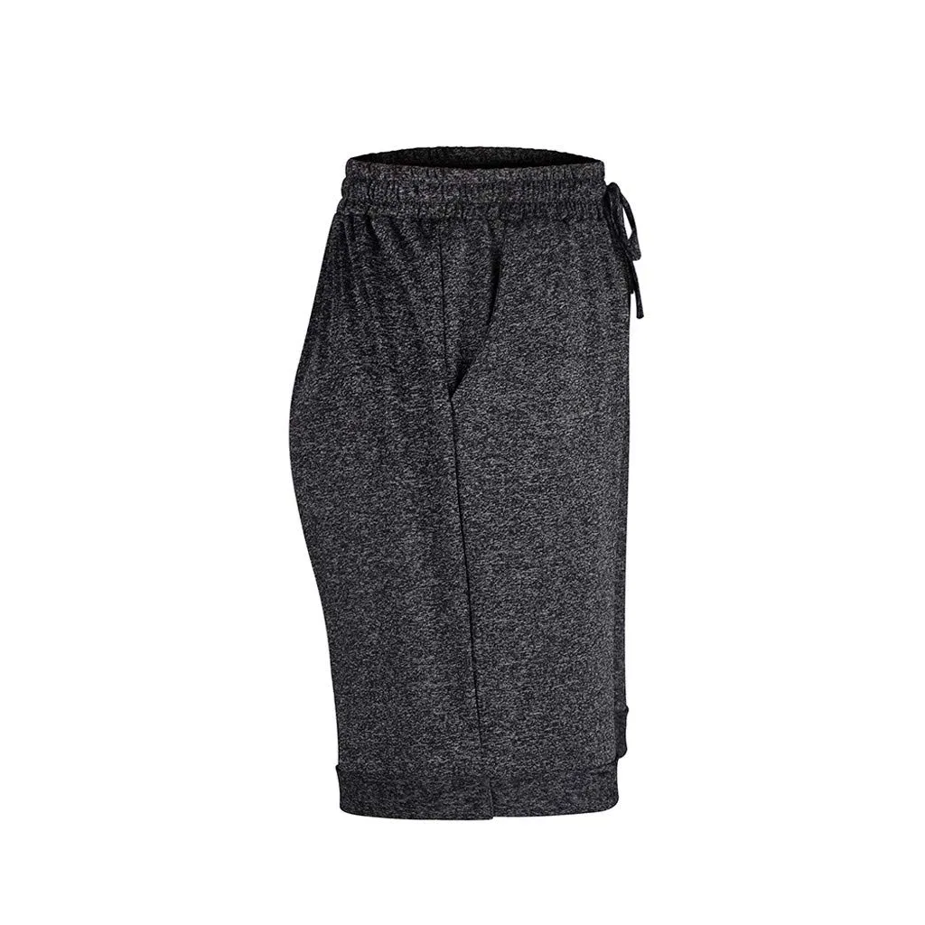 Pantaloncini sportivi da donna, comodi, con tasche, estivi, casual, con coulisse, morbidi, leggeri, atletici, palestra, allenamento, Nero , XXL - immagine 5