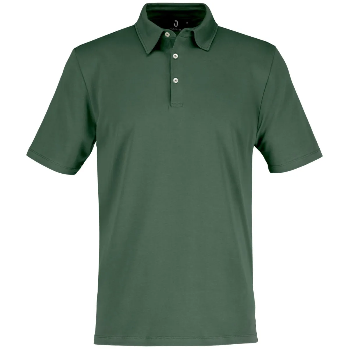 JOBELINE Polo da uomo Malme maniche corte; Taglia L; verde oliva - immagine 1