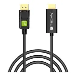 Cavo adattatore DisplayPort a HDMI Black 3m ICOC DSP H12 030 - immagine 1