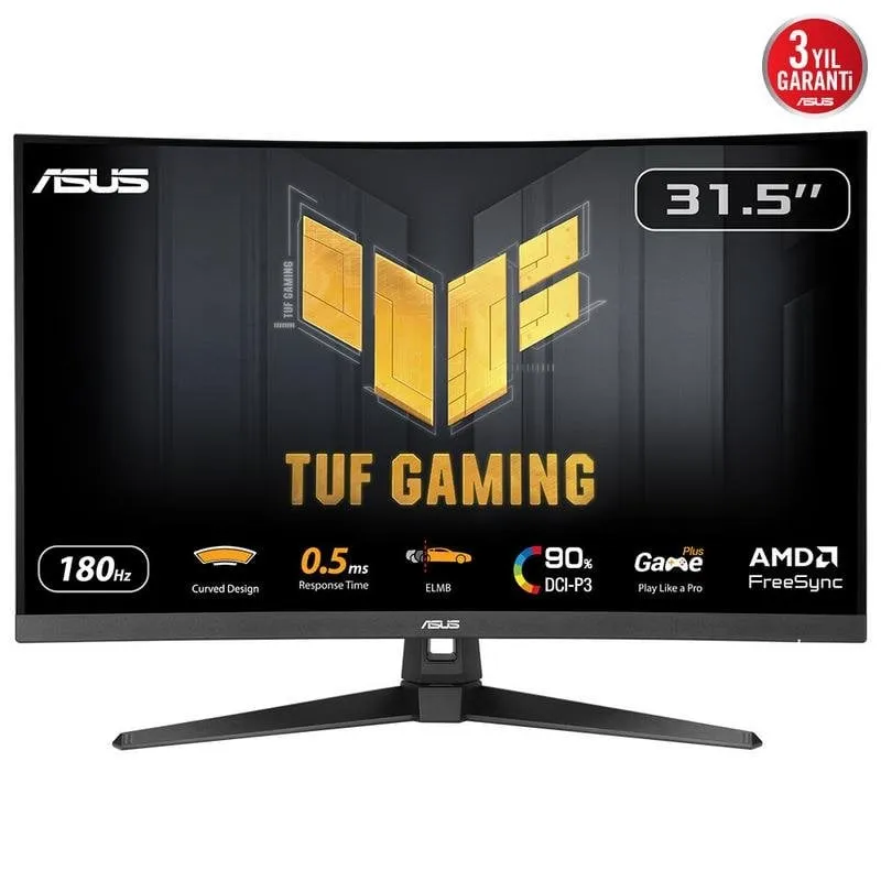 Monitor Asus TUF Gaming VG32WQ3B 31.5" Quad HD 180Hz VA Curvo 1ms HDR10 FreeSync - immagine 1