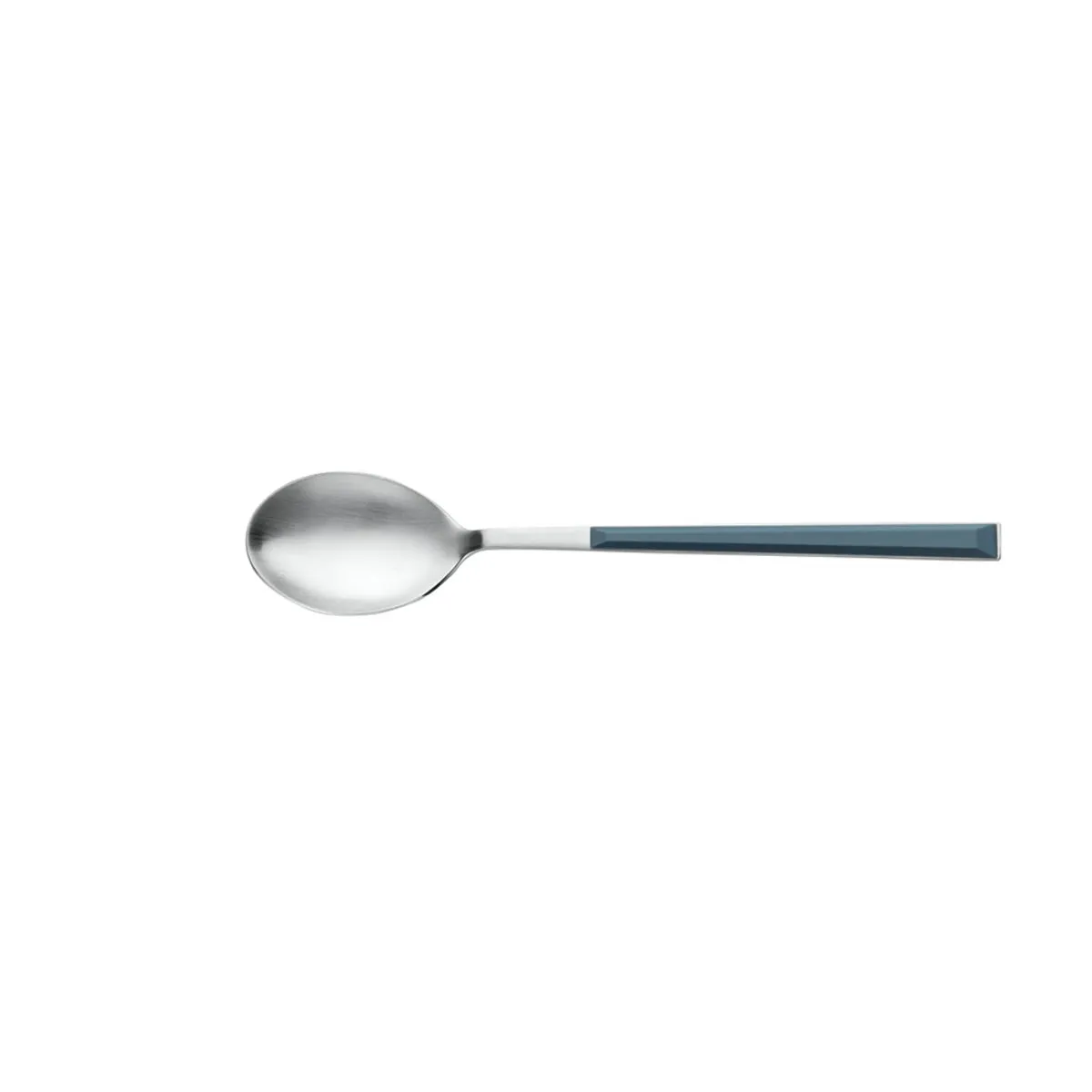 12x Pintinox Cucchiaio da dessert SUSHI PRO Satin manico ABS Bianco; 18 cm (L); blu; 12 pz. / Pacco - immagine 1