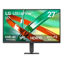 Monitor 27" ( IPS 3840x2160 UHD 4K 60Hz ) ULTRAFINE U7 Black 27U711B B AEU - immagine 1