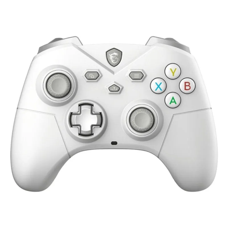 Gamepad MSI FORCE GC300 Wireless White per PC con connessione USB 2.0 - immagine 1