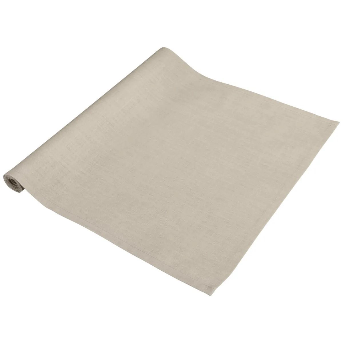 ERWIN M. Runner tavola Ledana; 40x120 cm (LxL); sabbia - immagine 1