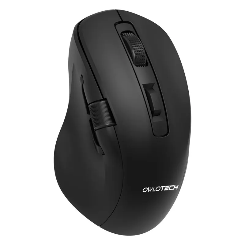 Mouse con rotella laterale Owlotech M320 nero - immagine 1