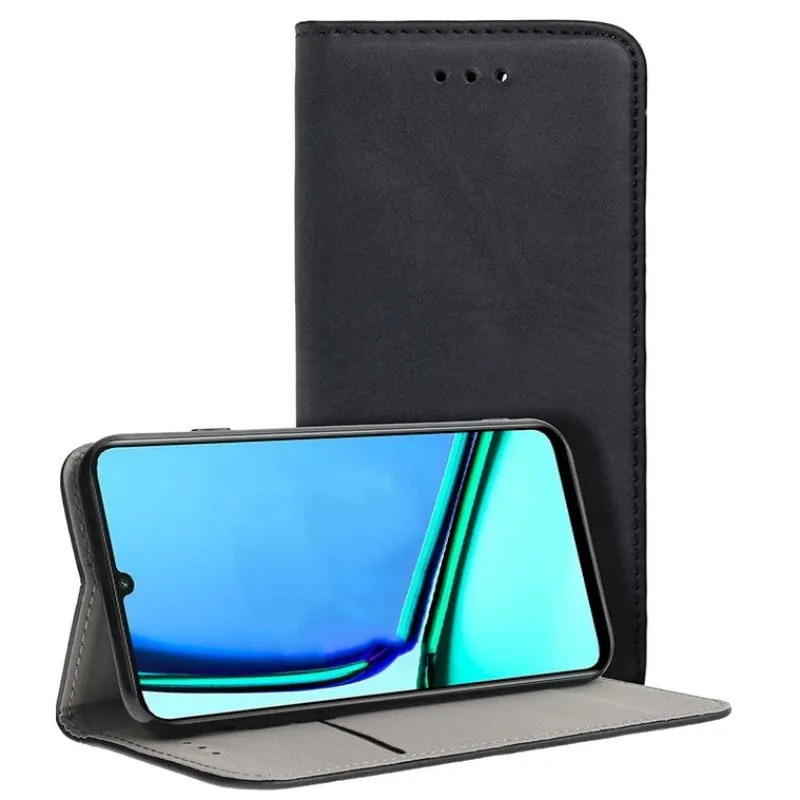 Custodia Flip Cover per Smartphone Cool Nero per Realme Note 60 - immagine 1