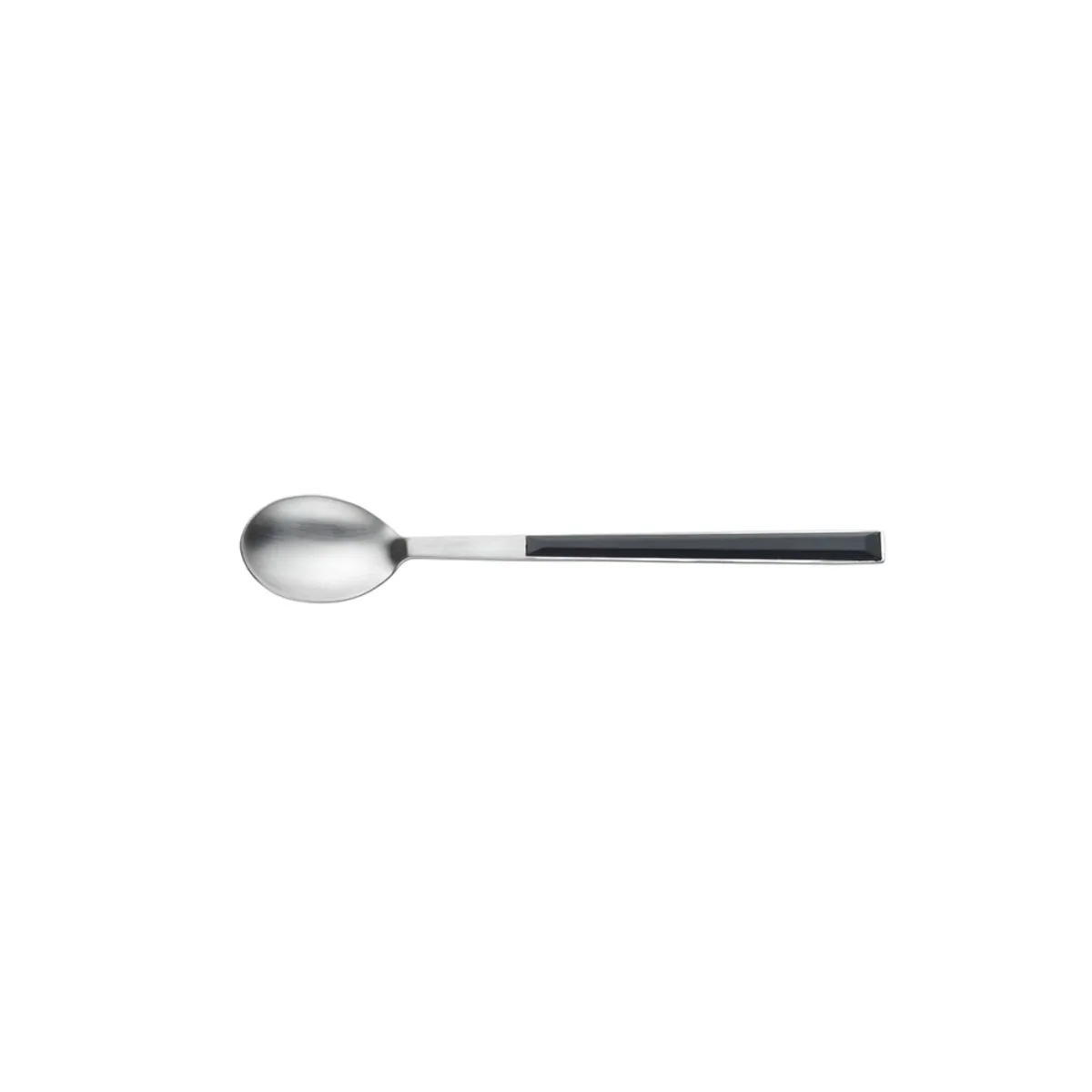 12x Pintinox Cucchiaino da espresso SUSHI PRO Satin manico ABS Bianco; 16.5 cm (L); nero; 12 pz. / Pacco - immagine 1