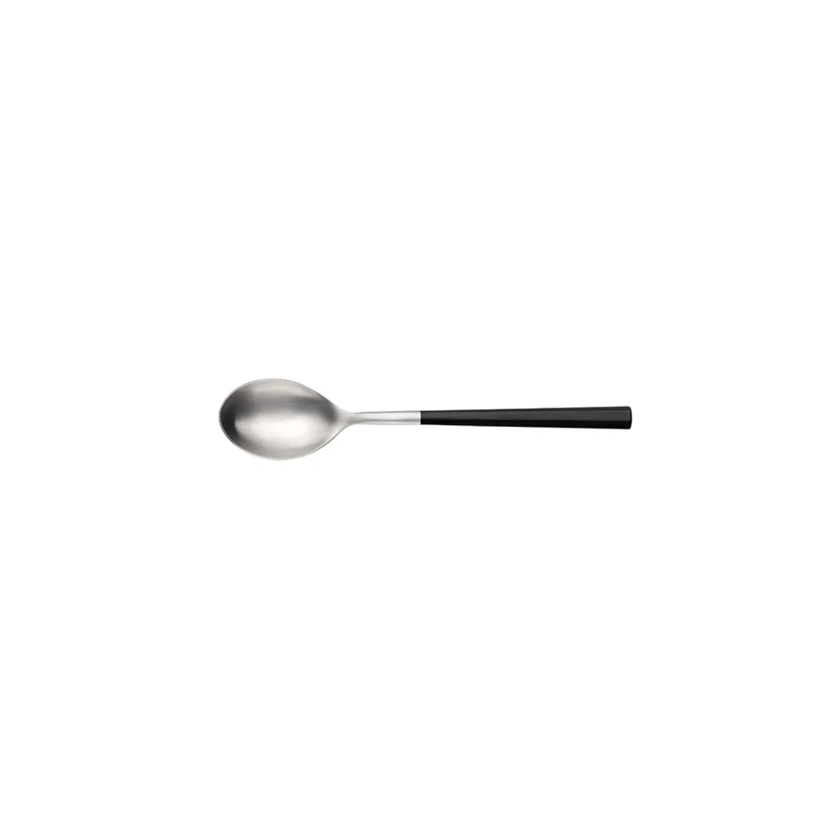 12x Pintinox Cucchiaino da tè HIVE Satin Forgiato manico ABS Azzurro; 15 cm (L); nero; 12 pz. / Pacco - immagine 1