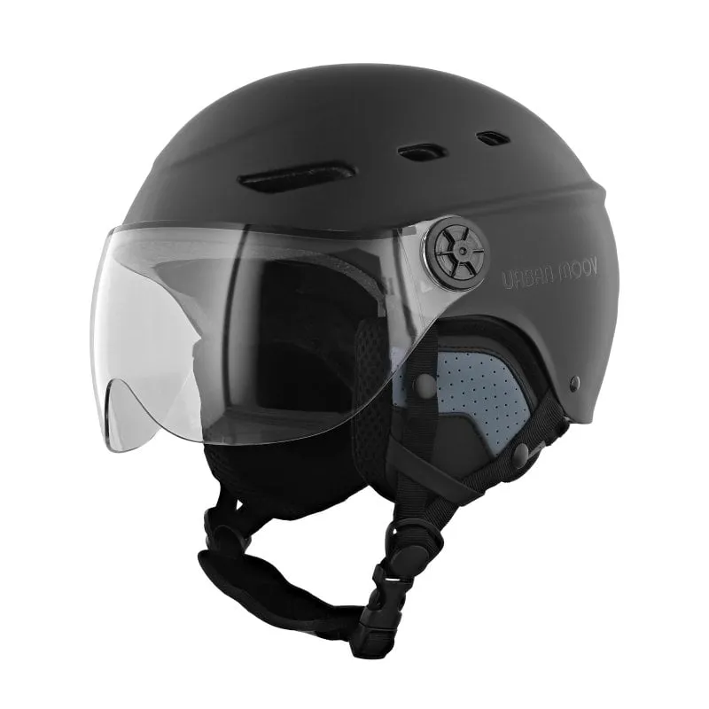 Casco protettivo TnB con visiera per monopattini/skateboard/pattinaggio a rotelle Taglia M/L 55-57cm Nero Omologato - immagine 1