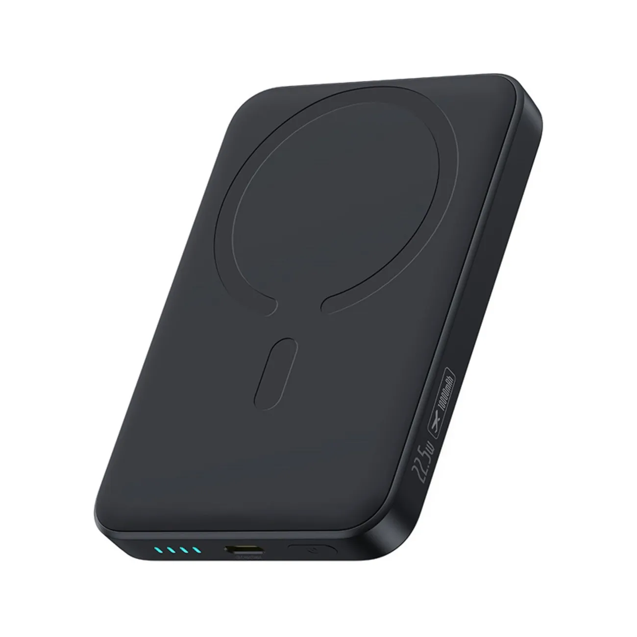 Batteria Esterna Wireless Baseus EnerFill FM11 Ultra-Mini, 10000mAh, 22.5W, PD + FQI, 1 x QI - 1 x USB-C, Nera P1008210E123-00 - immagine 1