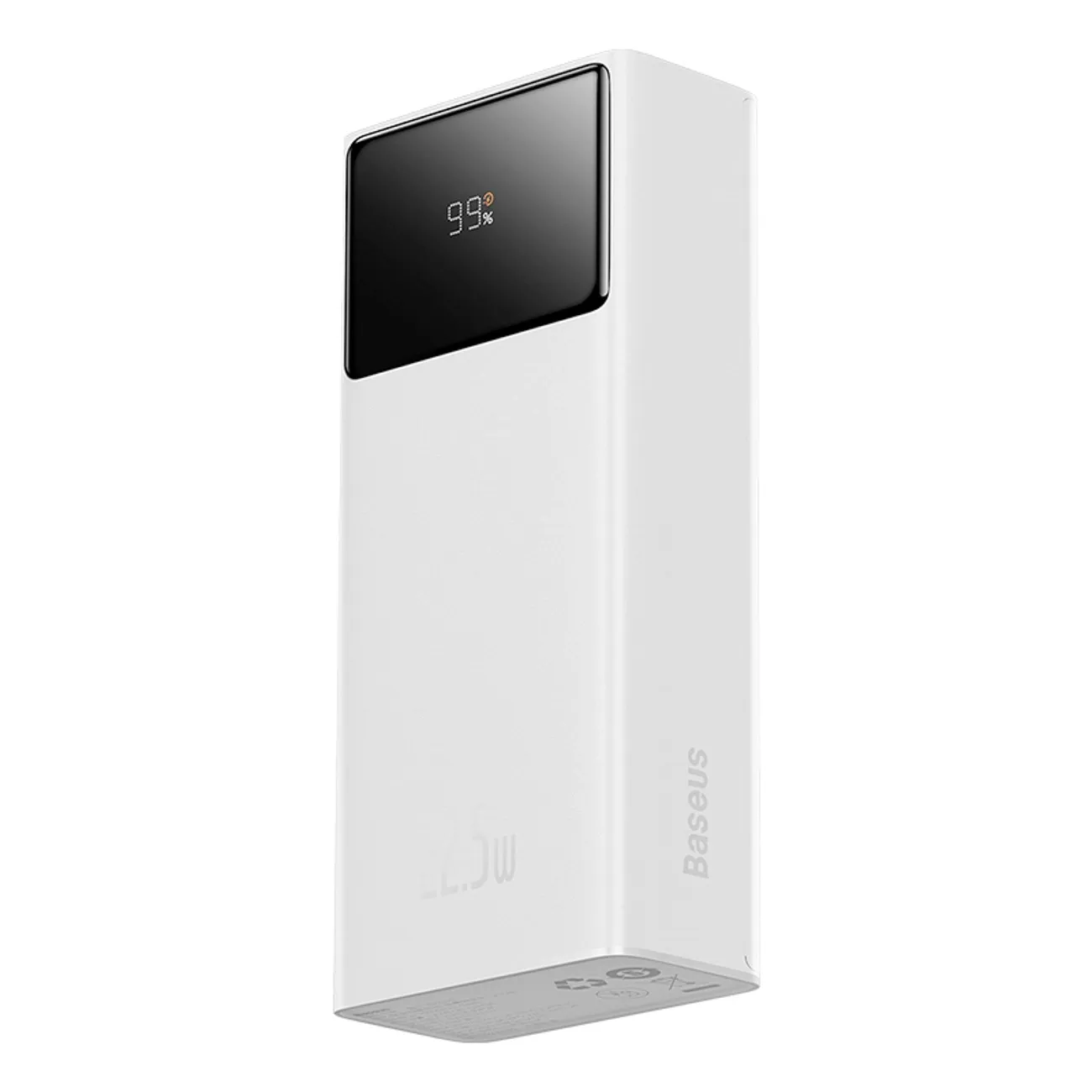 Batteria Esterna Baseus EnerFill FP41, 30000mAh, 22.5W, QC + PD, 1 x USB-C - 2 x USB-A, Bianca E0027K01 - immagine 1