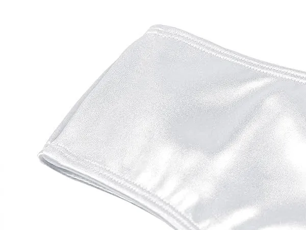 Landofgenie - Slip tucking gaff per crossdresser, mutandine modellanti per nascondere, intimo modellante per transgender, Bianco, L - immagine 7