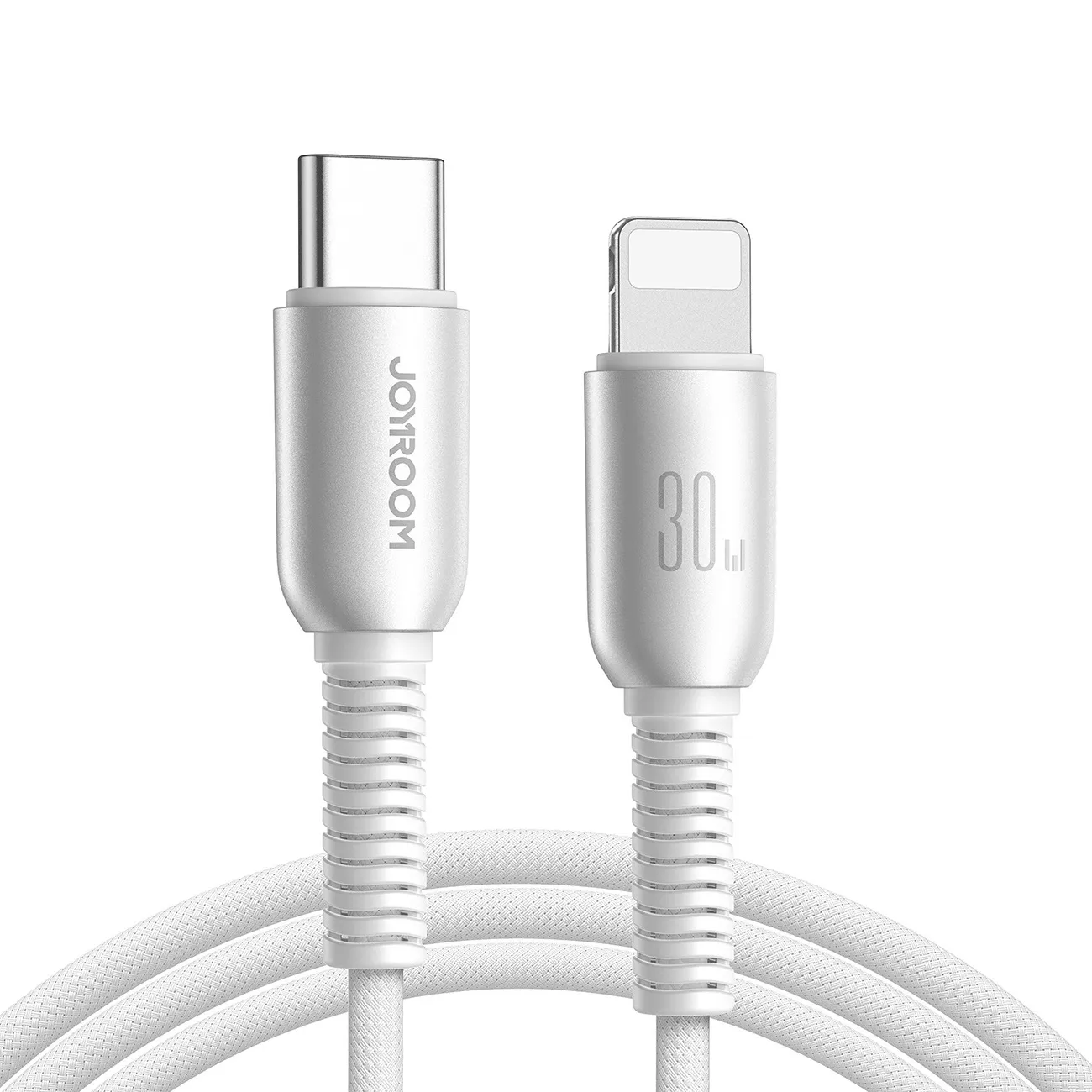 Cavo Dati e Ricarica USB-C - Lightning Joyroom S-A51, 30W, 1.2m, Grigio - immagine 1