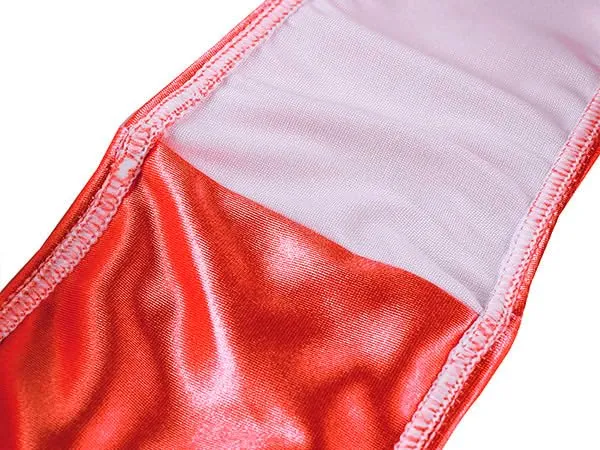 Landofgenie - Slip per nascondere mutandine con gaff, modellante, per crossdresser e transgender, Rosso, M - immagine 6
