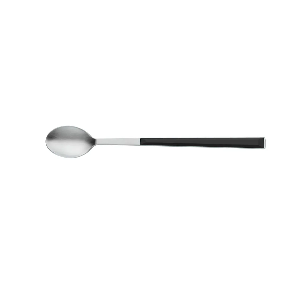 12x Pintinox Cucchiaio latte macchiato SUSHI PRO Satin manico ABS Nero; 20 cm (L); nero; 12 pz. / Pacco - immagine 1