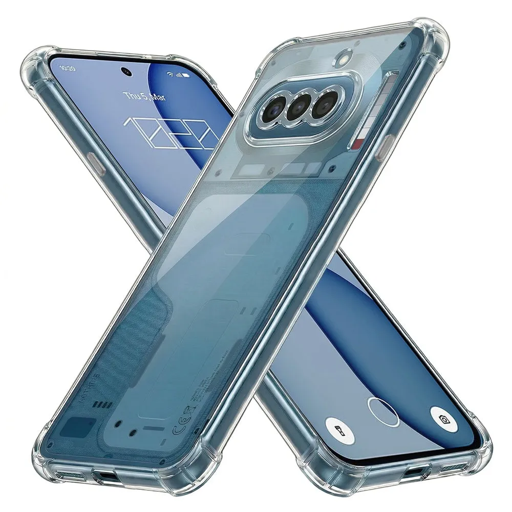 Custodia per Nothing Phone (4a), Techsuit, Shockproof Clear, Trasparente - immagine 1
