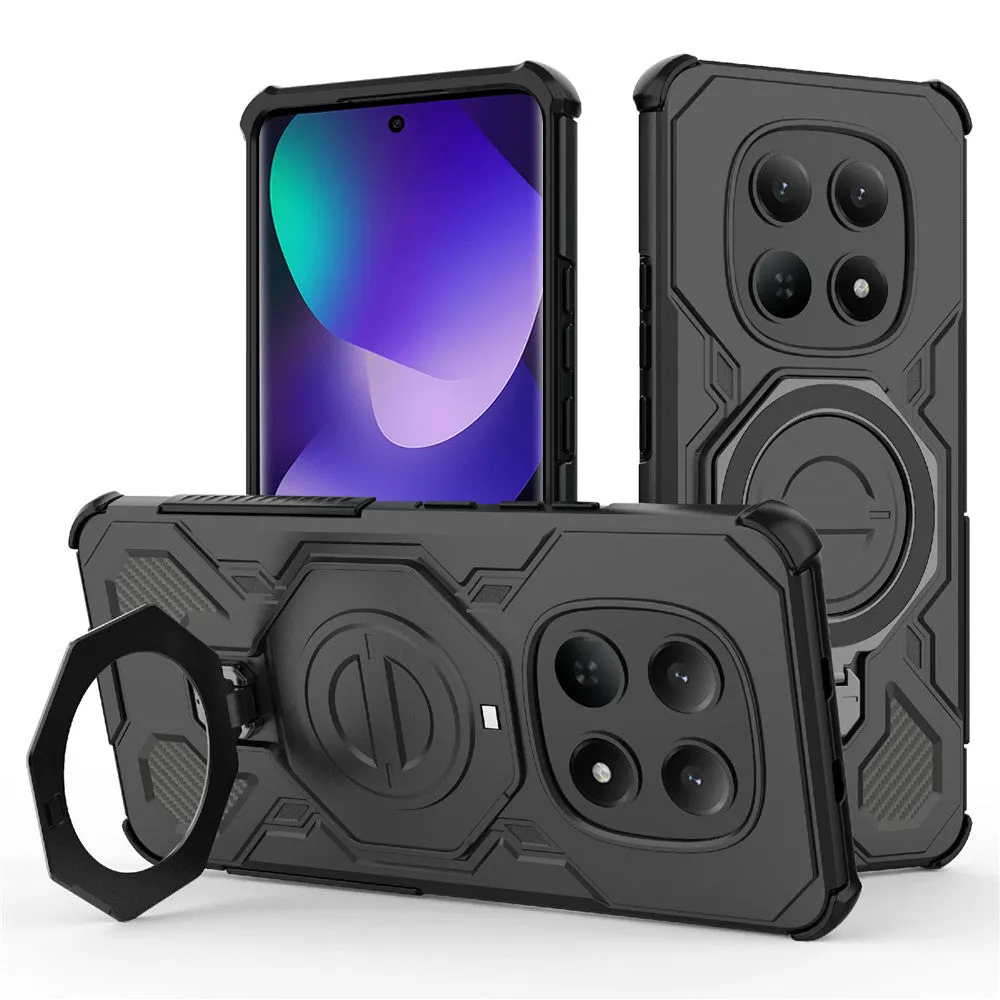 Custodia per Xiaomi Poco M8 / Redmi Note 15 5G, Techsuit, Carbon Shield Pro, Nera - immagine 1