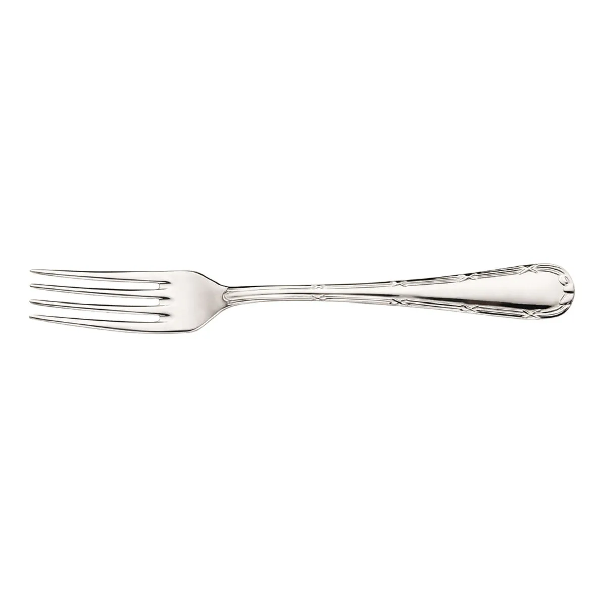12x Pintinox Forchetta da tavola FILET; 20.7 cm (L); argento; 12 pz. / Pacco - immagine 1
