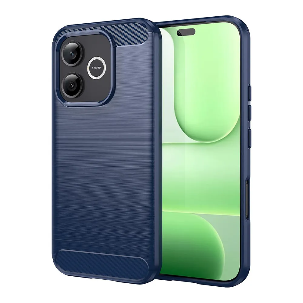Custodia per Honor 600 Lite, Techsuit, Carbonio, Blu - immagine 1