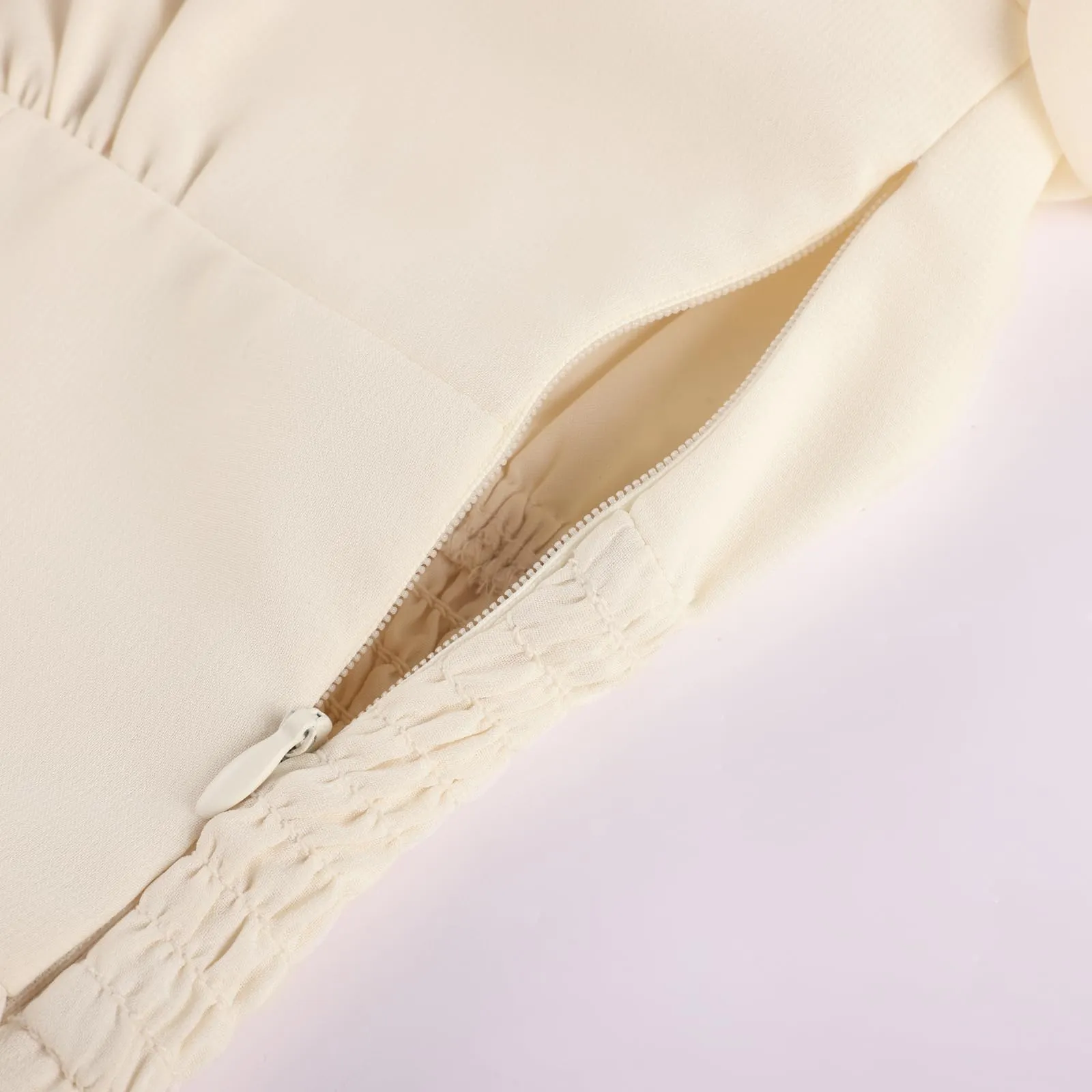 SCARLET DARKNESS Mini corsetto rinascimentale in chiffon con spalle - immagine 4
