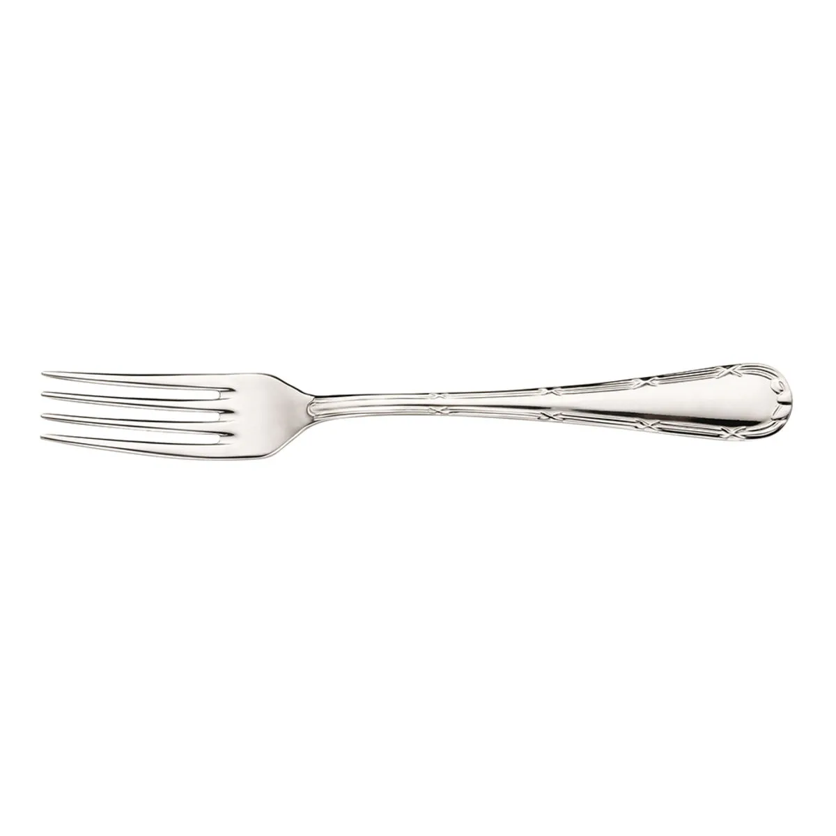 12x Pintinox Forchetta da dessert/antipasto FILET; 18.5 cm (L); argento; 12 pz. / Pacco - immagine 1