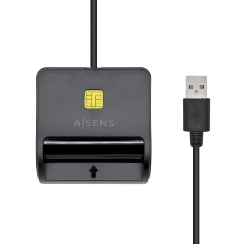 Lettore Aisens ASCR-SN02SD-BK DNIe con lettore multi-scheda nero - immagine 1