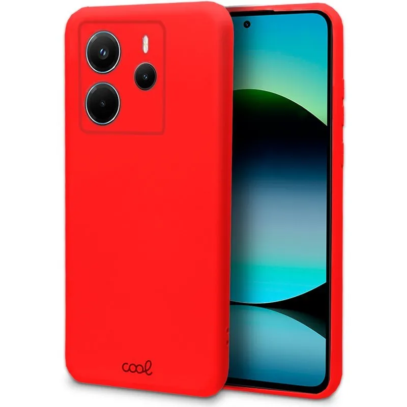 Custodia Cool per Xiaomi Redmi Note 14 Cover Rossa - immagine 1