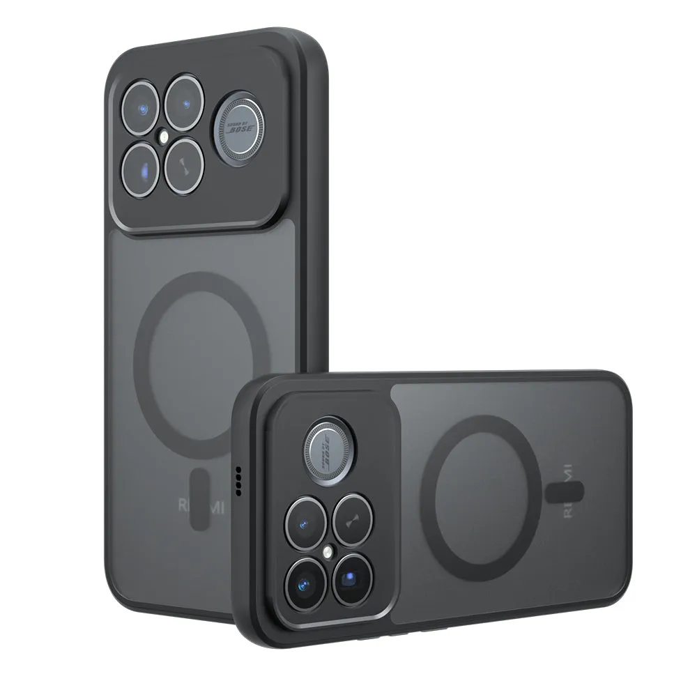 Custodia MagSafe per Xiaomi Poco F8 Ultra, Techsuit, PureFrost, Nera Satinata - immagine 1
