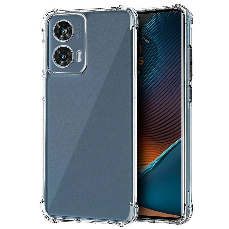 Custodia Cool per Motorola Edge 50 Fusion AntiShock Trasparente - immagine 1