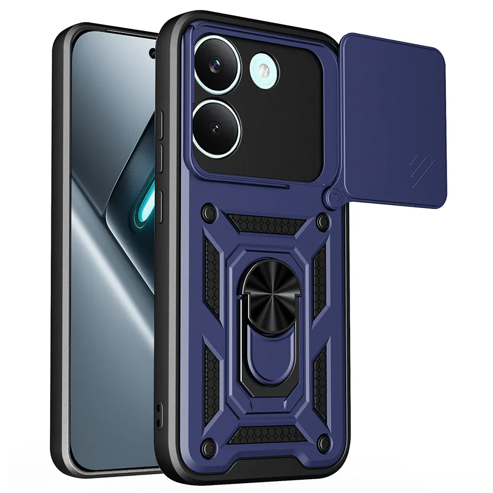 Custodia per Xiaomi Poco X8 Pro, Techsuit, CamShield, Blu - immagine 1