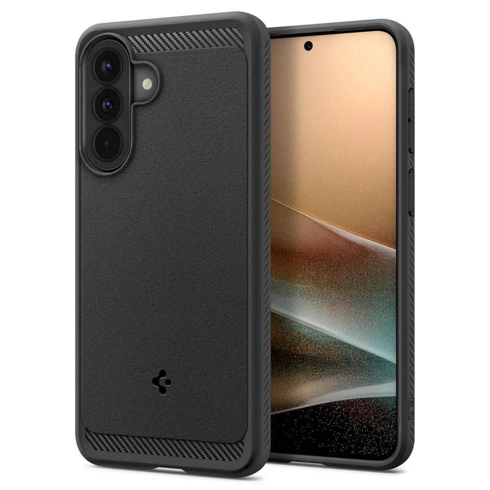 Custodia per Samsung Galaxy A57 5G, Spigen, Rugged Armor, Nera ACS09794 - immagine 1